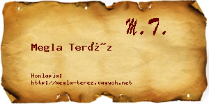 Megla Teréz névjegykártya